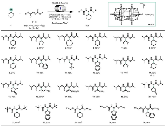 圖3. 反應(yīng)底物范圍研究。